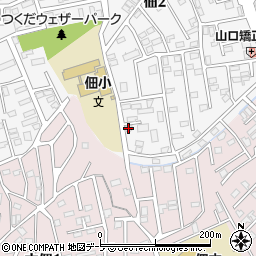 浅利クリーニング店周辺の地図