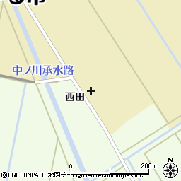 青森県つがる市木造濁川浅井4-1周辺の地図