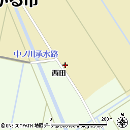 青森県つがる市木造濁川浅井5周辺の地図