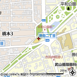 いきいきガーデン勝田周辺の地図