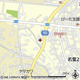 青森県五所川原市新宮岡田26周辺の地図