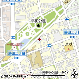 ライオンズマンション平和公園周辺の地図