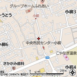 青森県青森市小柳6丁目24周辺の地図