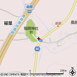 青森県青森市桑原山崎無周辺の地図