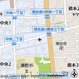 竹花アパート周辺の地図