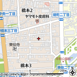 上野畳工店周辺の地図