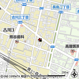 コスモ青森古川ＳＳ周辺の地図