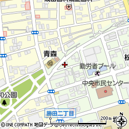 株式会社アダムスコミュニケーション　青森コールセンター周辺の地図