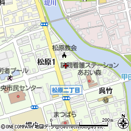青森県森林綜合開発株式会社周辺の地図
