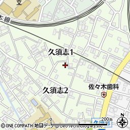 江良アパート周辺の地図