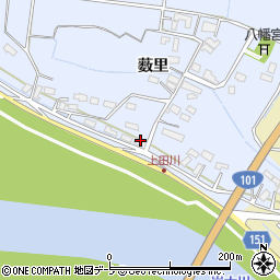 奈良商店周辺の地図