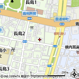 日本植生株式会社　青森営業所周辺の地図