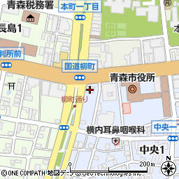 ＵＡゼンセン青森県支部周辺の地図