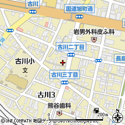 工藤米穀燃料店周辺の地図