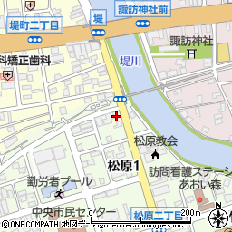 津島美代子フラメンコ舞踊スタジオ周辺の地図
