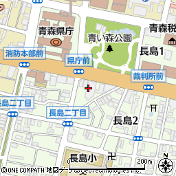 千代田ビル管財株式会社　青森事業所周辺の地図