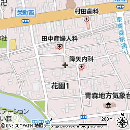 三機商事株式会社青森営業所周辺の地図