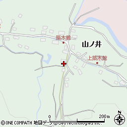 青森県青森市築木館岩瀬133周辺の地図