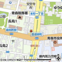 小松ウオール工業株式会社青森営業所周辺の地図