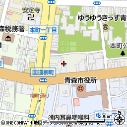 青森県支部新聞公正取引協議会周辺の地図