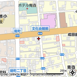 日本ウェルネス高等学校あおもり校周辺の地図