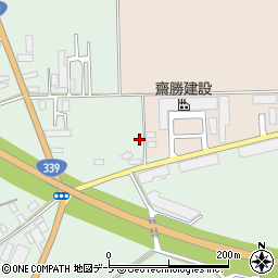 青森県五所川原市太刀打常盤129-2周辺の地図