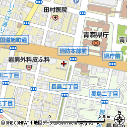 セコム株式会社　テクノ事業本部青森支所周辺の地図