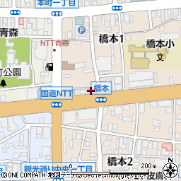 青森県信用組合中央支店周辺の地図