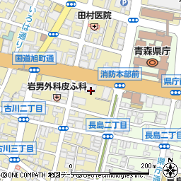 日本不動産研究所（一般財団法人）青森支所周辺の地図