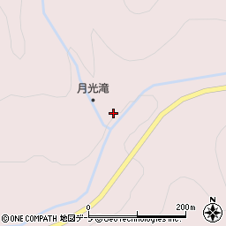 青森県青森市滝沢小川平87周辺の地図