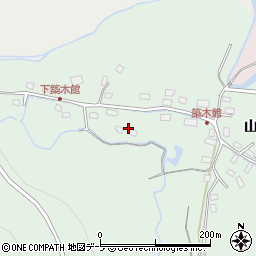 青森県青森市築木館岩瀬10周辺の地図