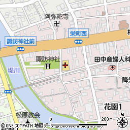 タケダスポーツ青森堤橋店周辺の地図