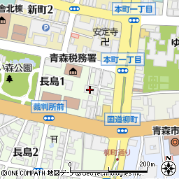 濱藤周辺の地図
