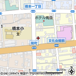 株式会社安藤・間　青森営業所周辺の地図
