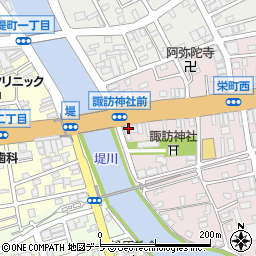 株式会社廣済堂　青森営業所周辺の地図