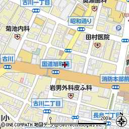 青森銀行古川支店周辺の地図