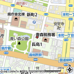 日本司法支援センター　青森地方事務所周辺の地図