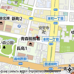 青森県医師会　健やか力推進センター周辺の地図