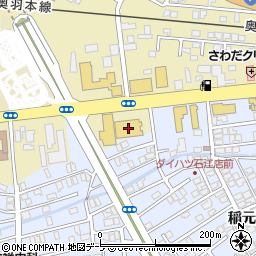 スーパードラックメガ石江店周辺の地図