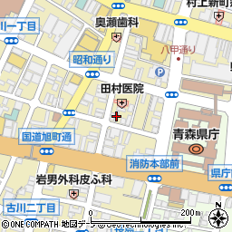 林檎家　古川店周辺の地図