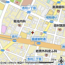三浦衣料店周辺の地図