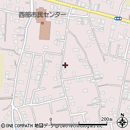 青森県青森市新城平岡周辺の地図