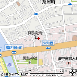 〒030-0903 青森県青森市栄町の地図