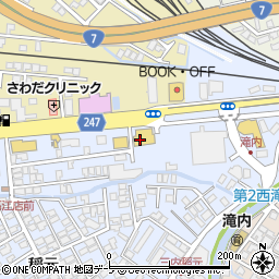 青森日産自動車株式会社　お客様相談窓口周辺の地図