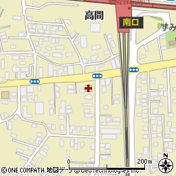 ローソン新青森駅南口店周辺の地図