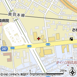 青森マツダ青森店周辺の地図