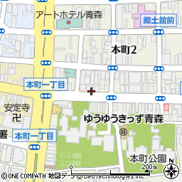焼肉 天狗 本町店周辺の地図
