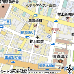 資生堂化粧品店周辺の地図