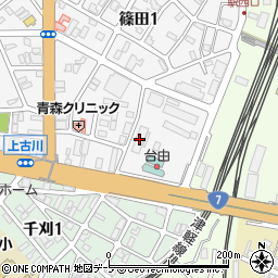 東日本旅客鉄道青森寮周辺の地図