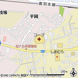 みちのく銀行県民生協新城店 ＡＴＭ周辺の地図